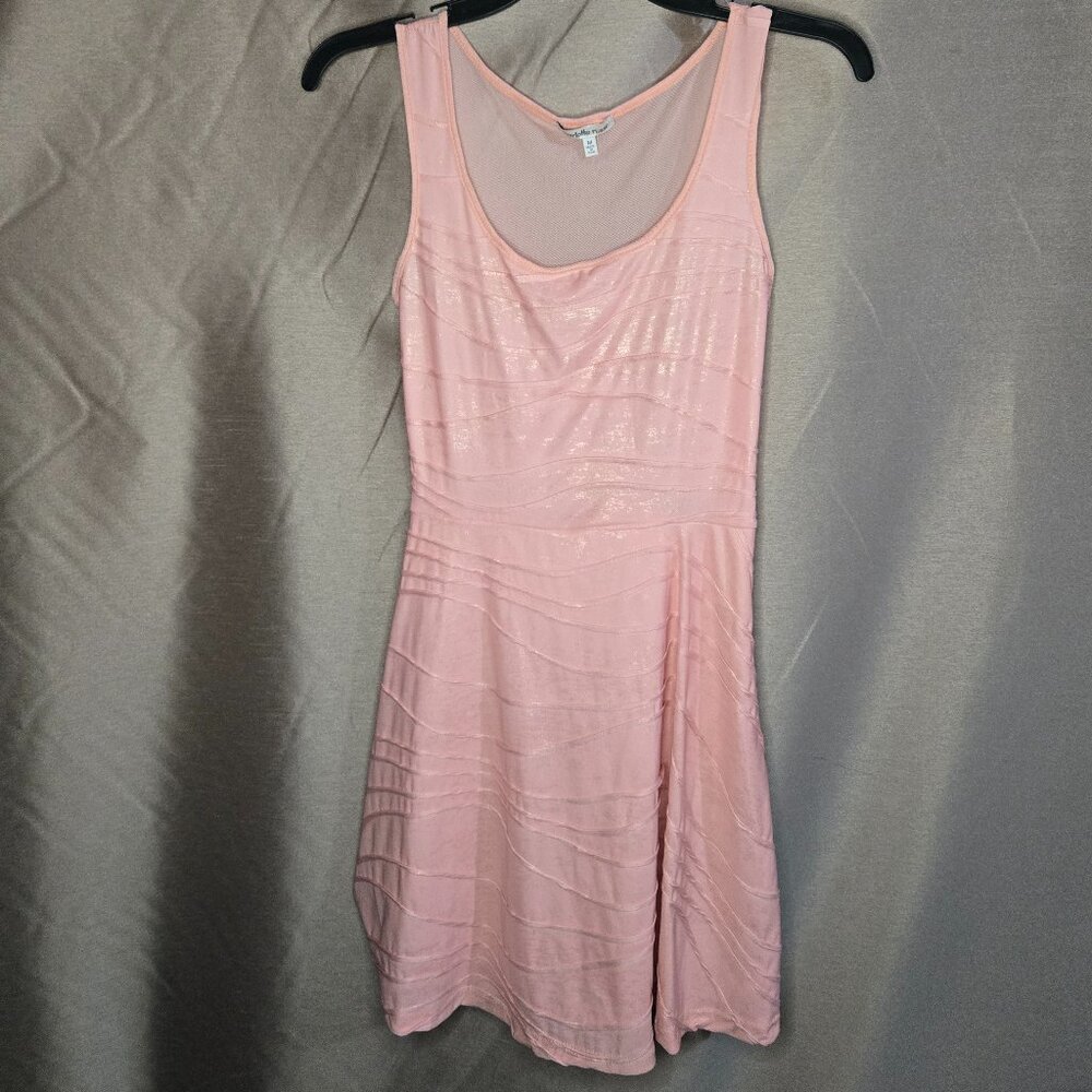 Charlotte Russe, Peach, Gold, Dress, Size: M